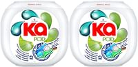 KA 4 in 1 PODS, 99.9% Anti-Bacterial Laundry Detergent, 48 Capsules, German Formulated Laundry Pods, Washing Liquid Capsules, Original Scent, Pack of 2 X 48 Pods (96 Capsules)
