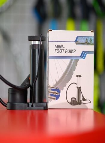 Mini Foot Pump  Bicycle Foot Pump Black