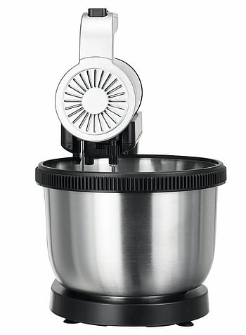 SOKANY Electric Stand Mixer 4L 5 Speed Tilt Head with Dough Rod Wire Whip & Beater Stainless Steel Bowl