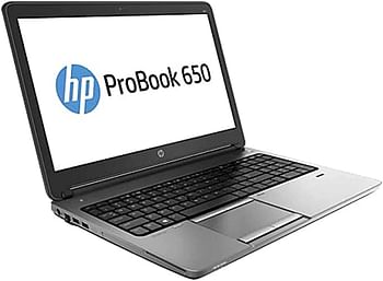 كمبيوتر محمول HP ProBook 650 G2 Renewed Business | وحدة المعالجة المركزية Intel Core i5-6th Generation CPU | 8 جيجا رام | 256 جيجا بايت SSD | شاشة مقاس 15.6 بوصة | نظام التشغيل Windows 10 Pro | 15 يومًا من الضمان الذهبي لتكنولوجيا المعلومات