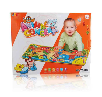 UKR Music Blanket Animals Sounds Playmat for Kids