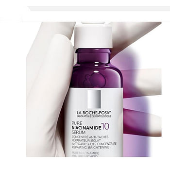 La Roche Posay Pure Niacinamide 10 Anti-Aging Serum for Dark Spots and Pigmentation - 30mL