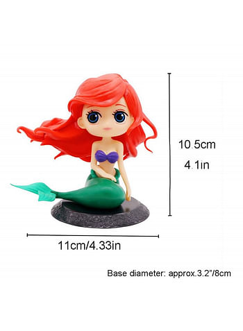 Fish Model Doll Action Figure Mini Statue Toy For Kids Cartoon Birthday Cake Topper Home Decor Theme Party Supplies