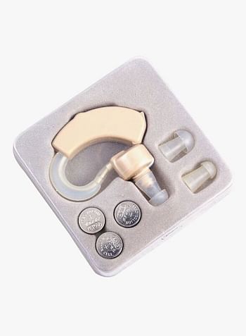 Cyber Sonic Bionic Plastic Ear Amplifier Hearing Aid, Beige