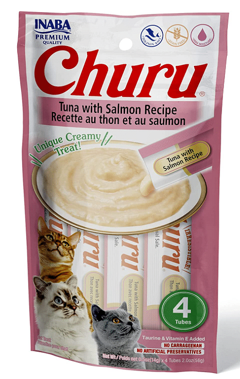 CHURU TUNA WITH SALMON 56 g/4 sticks per pack