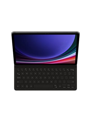Samsung Galaxy Official Book Cover Keyboard for Tab S9, S9 5G, S9 FE, S9 FE 5G - Black