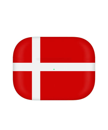 Apple Airpods Pro (2nd Generation) Customized By Caviar Matte Denmark Flag