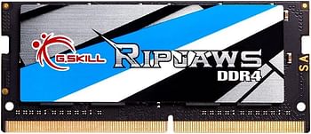 ذاكرة وصول عشوائي DDR4 سعة 32 جيجابايت 2666MT/S SODIMM من G.Skill RIPJAWS (2 × 16 جيجابايت) (F4-2666C19D-32GRS)