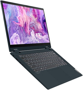 Lenovo FLEX 5 14ALC05 2-IN-1 AMD Ryzen™ 7 5700U 512GB SSD 16GB 14" (1920x1080) TOUCHSCREEN IPS WIN11 ABYSS BLUE Backlit Keyboard