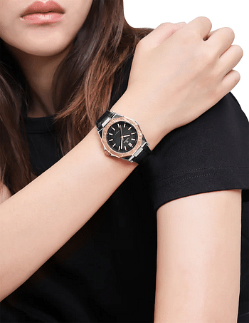 NAVIFORCE NF5026 Quartz Leather Bracelet Luxury Women Simple Lady Watch Waterproof Women Wathches Female Watch Reloj Mujer RG/B/B