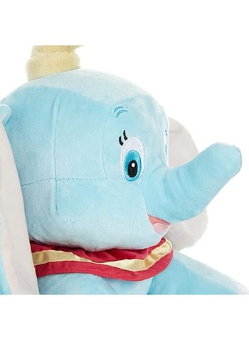 50 cm Blue Cute Cartoon Elephant Plush Toy Lovely Stuffed Animal Horse Toy for Baby Kids Perfect for Birthday Gifts