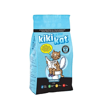 Kiki Kat White Bentonite Clumping Cat litter - Activated Carbon - 5L (4.35 KG)