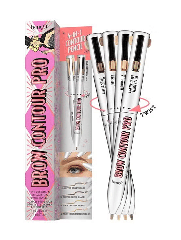 Benefit Cosmetics Brow Contour Pro 4-In-1 Defining And Highlighting Pencil Multicolour - BROWN/LIGHT