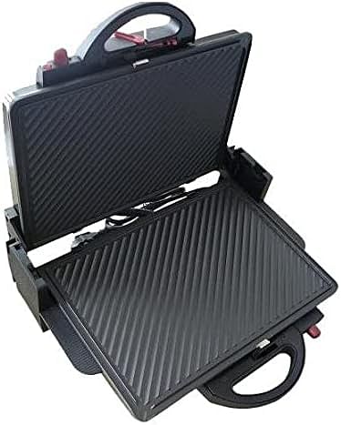 Sokany KJ-208 Electric Grill & Sandwich Maker Removable Washable Plates 2000W - Black