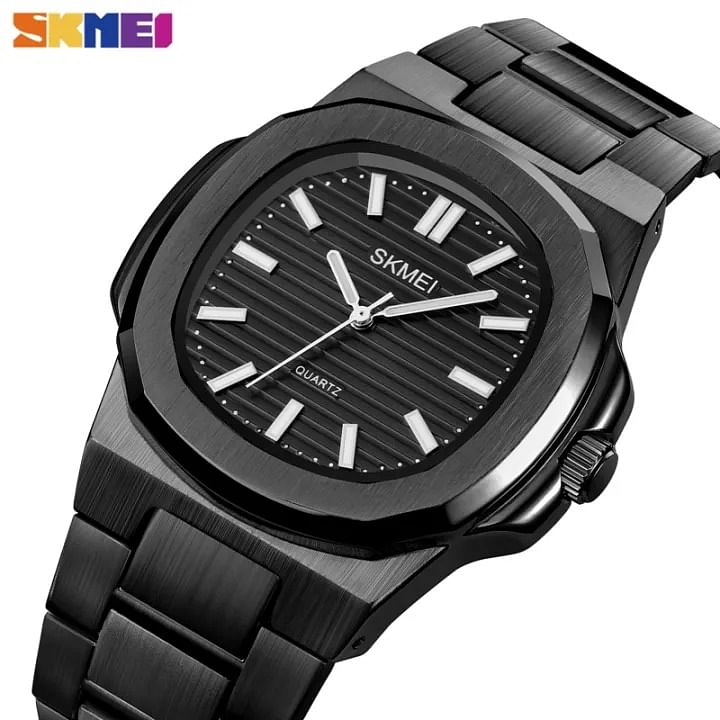 SKMEI Men Fashion Watch Stainless Steel Quartz Watch Waterproof Business Watch For Men 1794