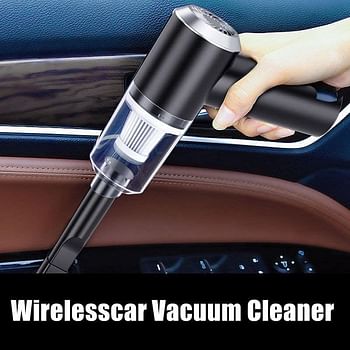 Portable Handheld Car Vacuum Cleaner with USB dust Buster, Cordless Powerful Suction Cleaner, Light-Weight Vacuum for Home Bedroom Floor and Shower Room Carpet Use