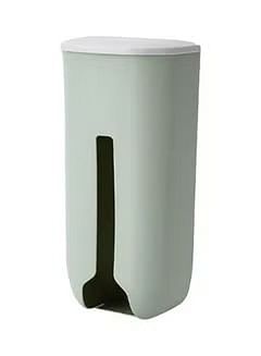 Garbage Bag Dispenser Green/White 12.7x9x26.2cm