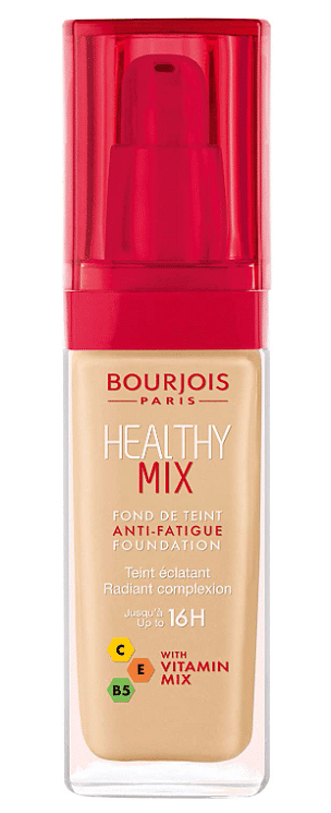 Bourjois Healthy Mix Anti Fatigue Foundation 30ml Sealed - 52 Vanilla