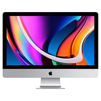 Apple iMac A1418 (2015) CORE i5 256 SSD 8GB RAM 1.5GB GRAPHIC - اللون الفضي مع الماوس ولوحة المفاتيح السلكية