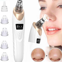 2024 Newest Blackhead Remover Pore Cleaning - Facial Pore Cleaner-5 Suction Power - USB Rechargeable - Electric Acne Extractor Tool for Adult