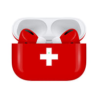 Apple Airpods Pro (2nd Generation) Customized By Caviar Glossy Switzerland Flag