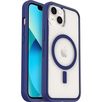 OtterBox iPhone 13 Case for MagSafe Lumen Series - Challenger (Clear / Dark Blue)