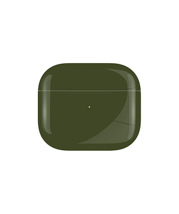 Apple Airpods (3rd Generation) Customized By Caviar Glossy Army Green