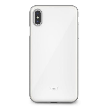 Moshi - IGlaze للآيفون XS / X أبيض لؤلؤي