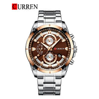 Curren 8360 Men's Luxury Stainless Steel Analog Wrist Watch 14mm