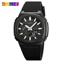 SKMEI  Men Electronic Watch Duplex Watch 50 meter Waterproof Multifunctional Wristwatch Fashion Business Style For Men 2091.