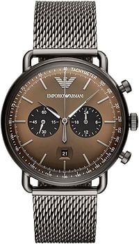 Emporio Armani AR11141 Men's Chronograph Quartz Watch - Bronze