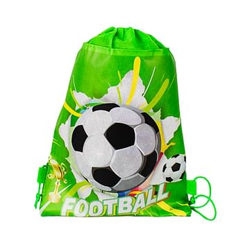 Drawstring Character Bags Pack of 10 Football