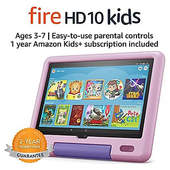 Amazn - Fire 10 Kids HD 11th Gen Tablet 32GB - 10.1" - Lavender