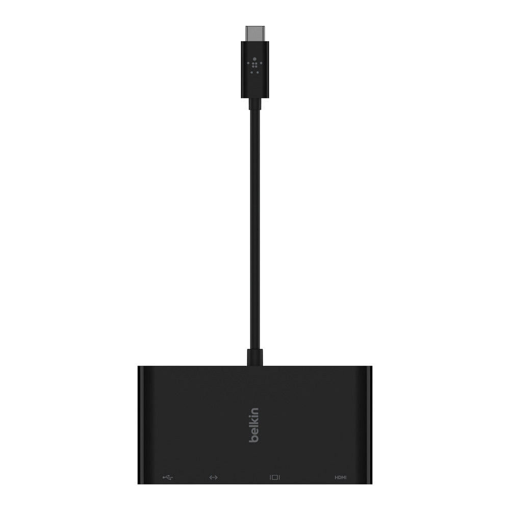 Belkin  USB-C 10cm Cable to HDMI, VGA, DVI and DisplayPort - Black