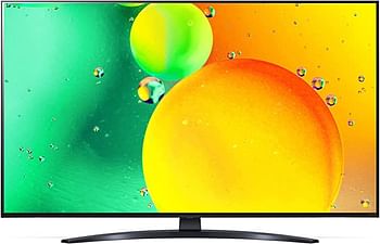 LG NanoCell TV 86 inch NANO79 Series, Cinema Screen Design 4K Active HDR webOS22  BLACK, 86NANO796QA-AMAG/86 inch/Black