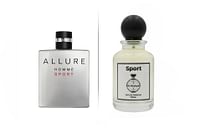Perfume inspired by allure homme sport 100ml