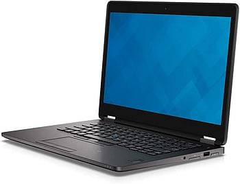 لاب توب ديل لاتيتيود E7270 الترابوك - انتل كور i5-6200U، شاشة 12.5 انش اتش دي، 256 جيجا اس اس دي، 8 جيجا، دوس، اسود