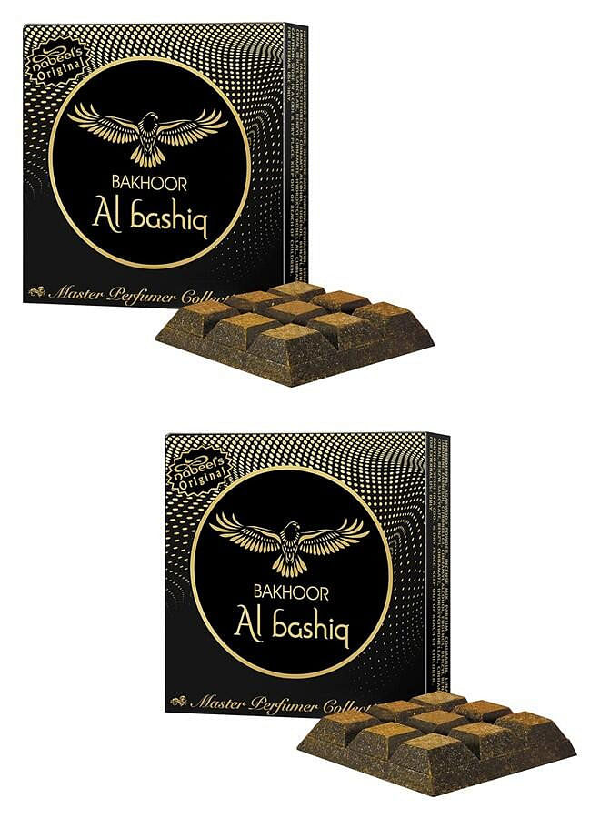 2Pcs Bakhoor Al Bashiq Incense 40GMS