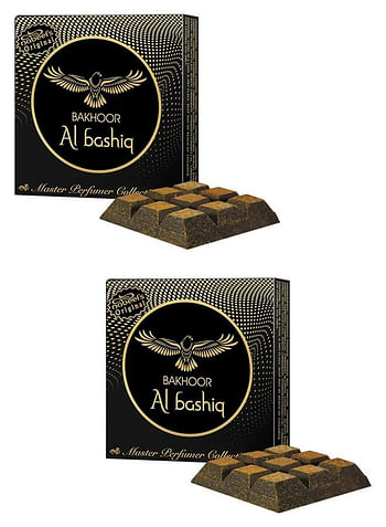 2Pcs Bakhoor Al Bashiq Incense 40GMS