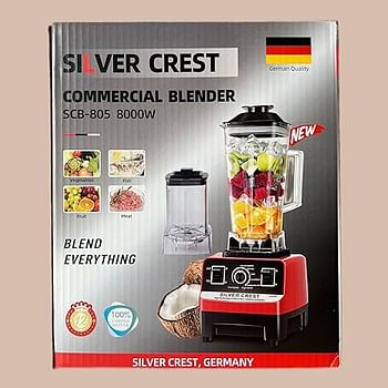 Commercial Heavy-Duty Blender, 8000 Watts, 2 Jars - Red