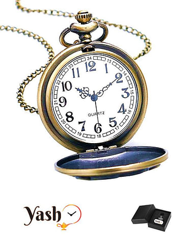 Yash Vintage Quartz Analog Quartz Pocket Watch