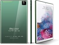 Discover T2, Learning Tablet 10.1 Inch smart tablet pc, Android 8.1 64GB  4GB DDR3 Wi-Fi  Dual Sim - Green