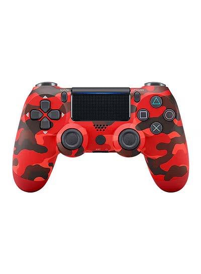 Crown Controller 4 Wireless Controller For PlayStation 4 - Red Camouflage Model Number : CUH-ZCT2E