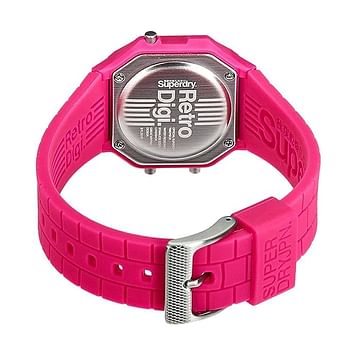 Superdry Digital Grey Dial Women's Watch-SYL201P