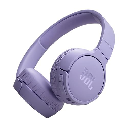 JBL Tune 670NC Wireless On-Ear Headphones Purple