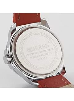 CURREN Men's Water Resistant Analog Watch M-8213-3