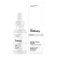 The Ordinary Salicylic Acid 2% Serum with Vitamin C and Hyaluronic Acid for Acne, Dead Cells & Pore Treatment - 30ml