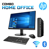HP 260 G4 DM / Core i3-10110U | Ram 8GB | SSD 128GB+HDD 500GB SATA | Wireless, Bluetooth | Windows 10 | with MOUNT + HP 23,8" P24V G4 Monitor included