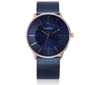 CURREN Men's Water Resistant Analog Watch 8303 Blue