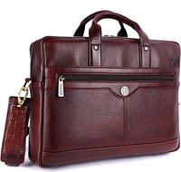 HAMMONDS FLYCATCHER Unisex-Adult Laptop Leather Executive Office Messenger Bag LB138BR NOMJ